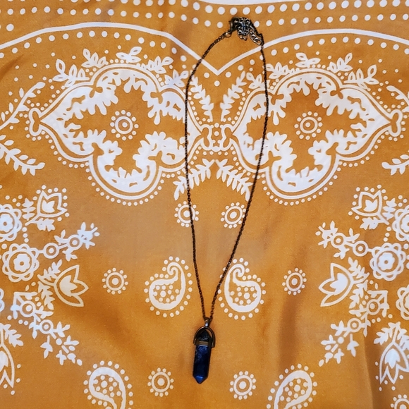 Lapis Crystal Necklace - Picture 3 of 3